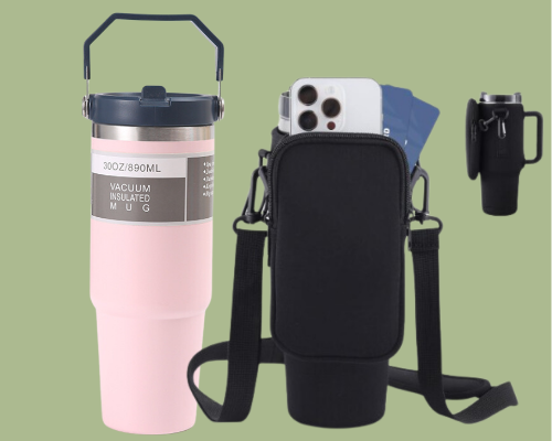 Edelstahl-Thermobecher - Set 890ml