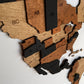 3D Weltkarte "ESPRESSO" -
